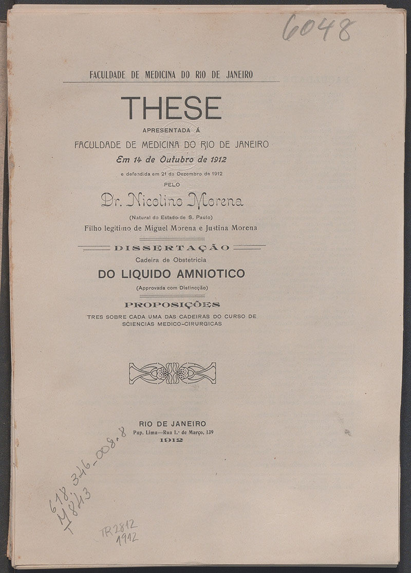 Imagem da obra Do liquido amniotico