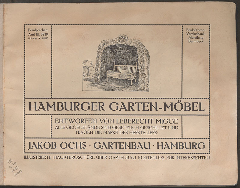 Imagem da obra Hamburger Garten-Möbel