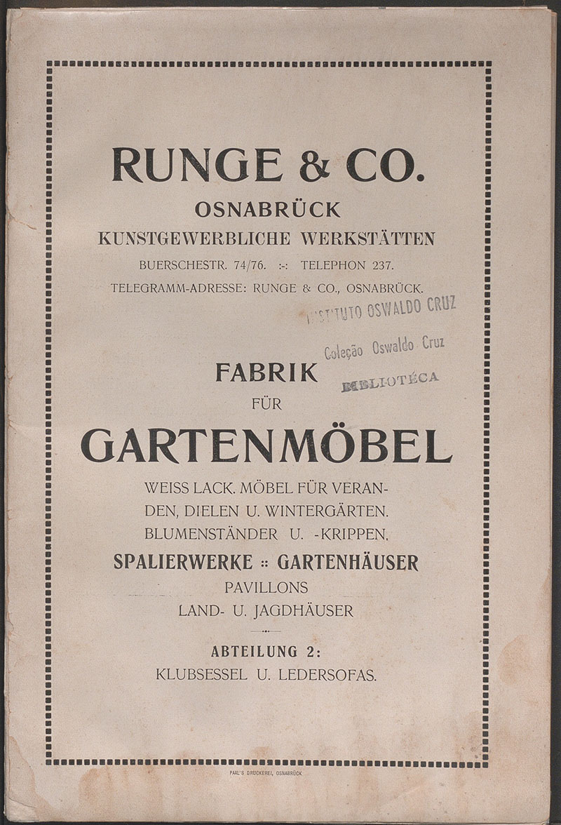 Imagem da obra Fabrik für gartenmöbel