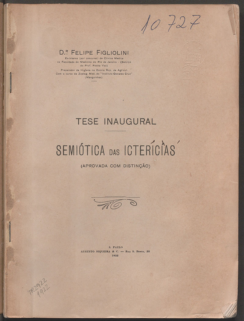 Imagem da obra Semiótica das icterícias