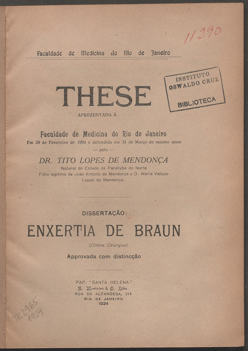 Imagem da obra Enxertia de Braun