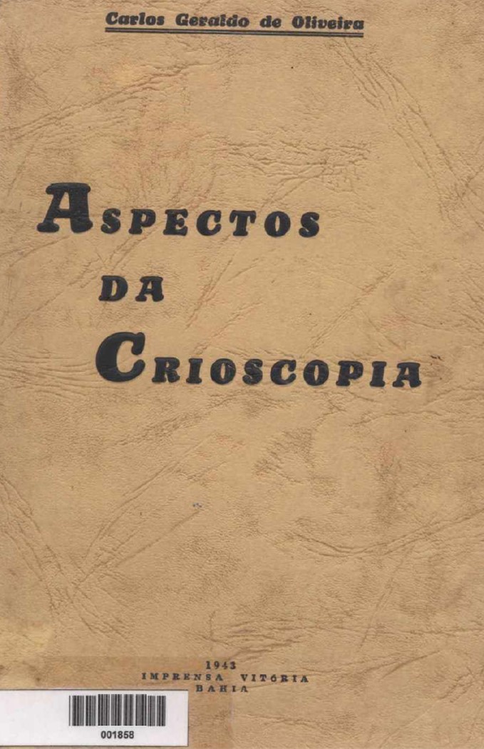 Imagem da obra Aspectos da crioscopia
